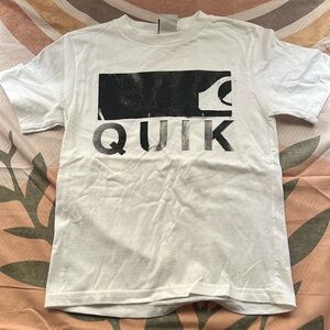 Quicksilver White & Black Shirt
